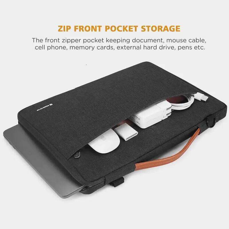 NIDOO Laptop Bag Sleeve 10 13 14 15.6 Inch Waterproof Notebook Case For Book Air Pro Computer Shoulder Handbag Briefcase