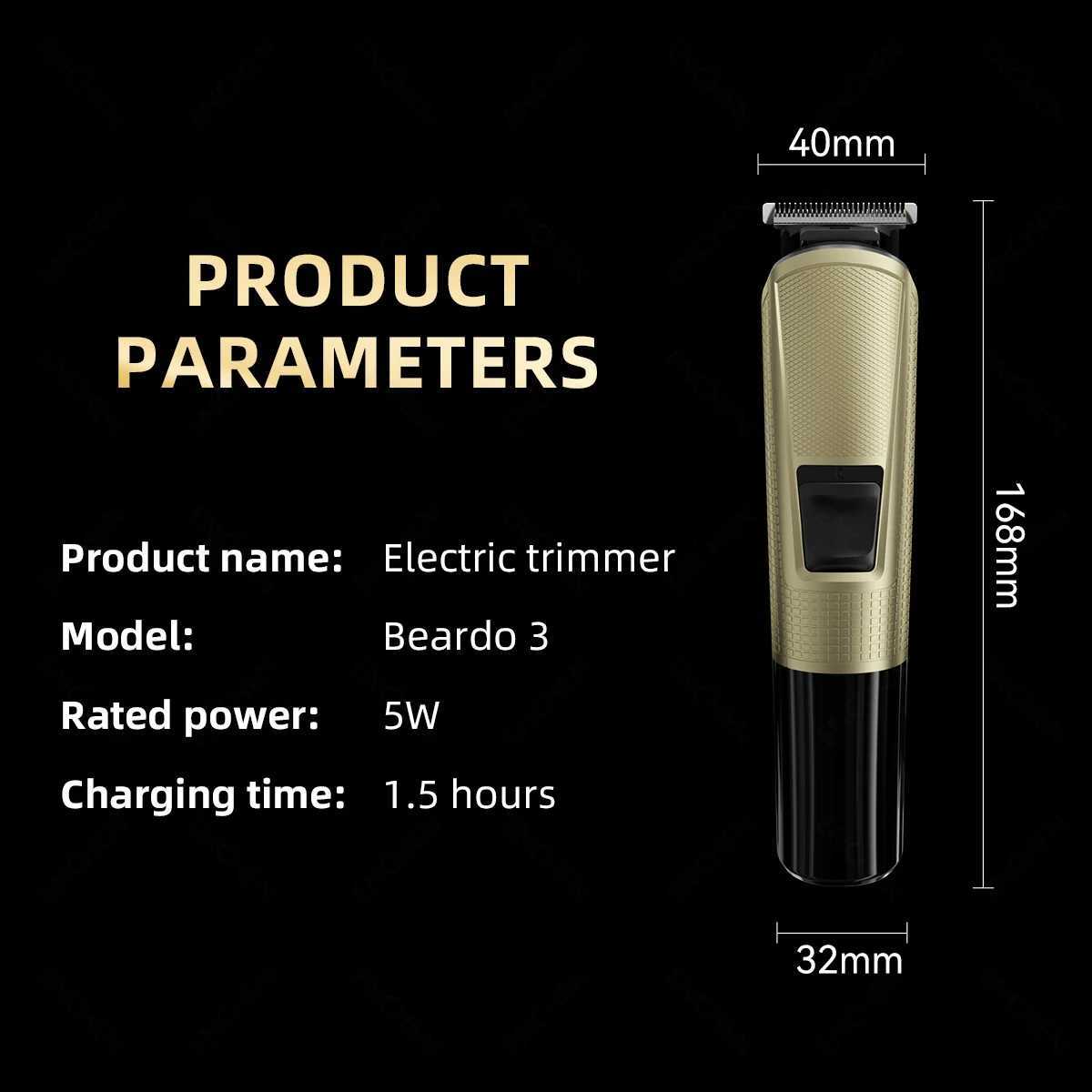 ENCHEN Beardo 3 Hair Trimmer Groom Kit For Beard Trimming And Body Grooming With Type-C Charging And Indicator LightXJ250624