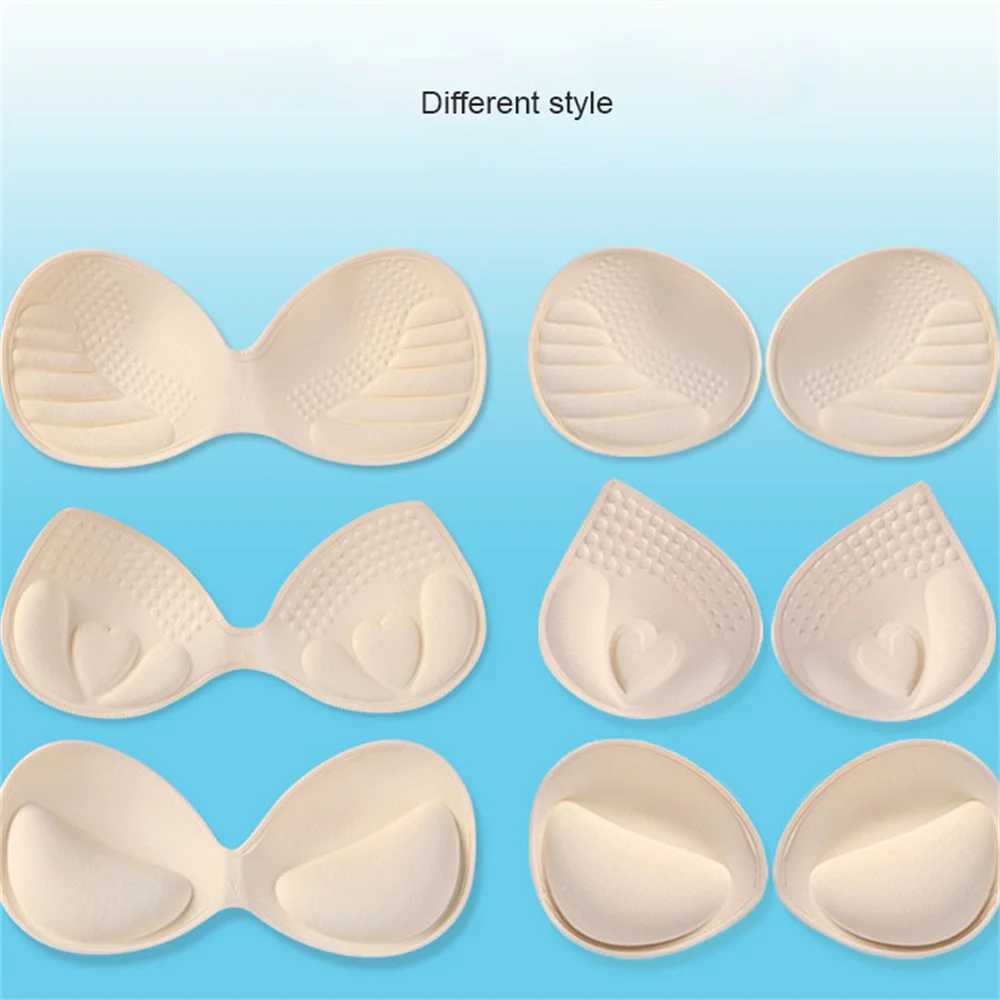 3D Thicken Push Up Bra Pads Inserts Women Underwear Small Breast Lift Breathable Sponge Padded Bra Lining Swimsuit Bra InsertW250624
