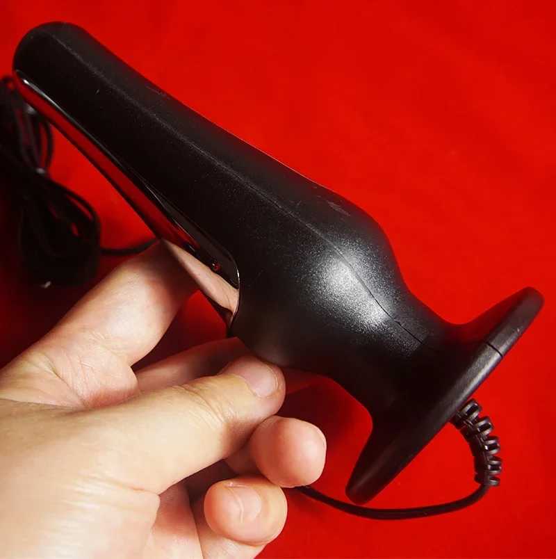 Electro Bdsm Butt Plug. Electrosex Electroshock Vagina Anal Plugs Bi-Polar Electric Shock Sex Toys Electrostimulator Estim E-stim W250624