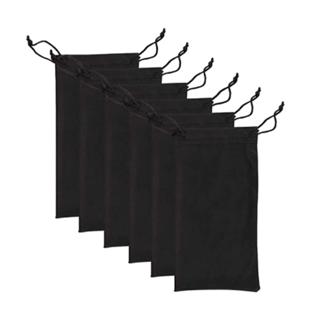 High Quality Custom Microfiber Sunglasses Cleaning & Storage Pouch Eyeglasses Cases & Bags