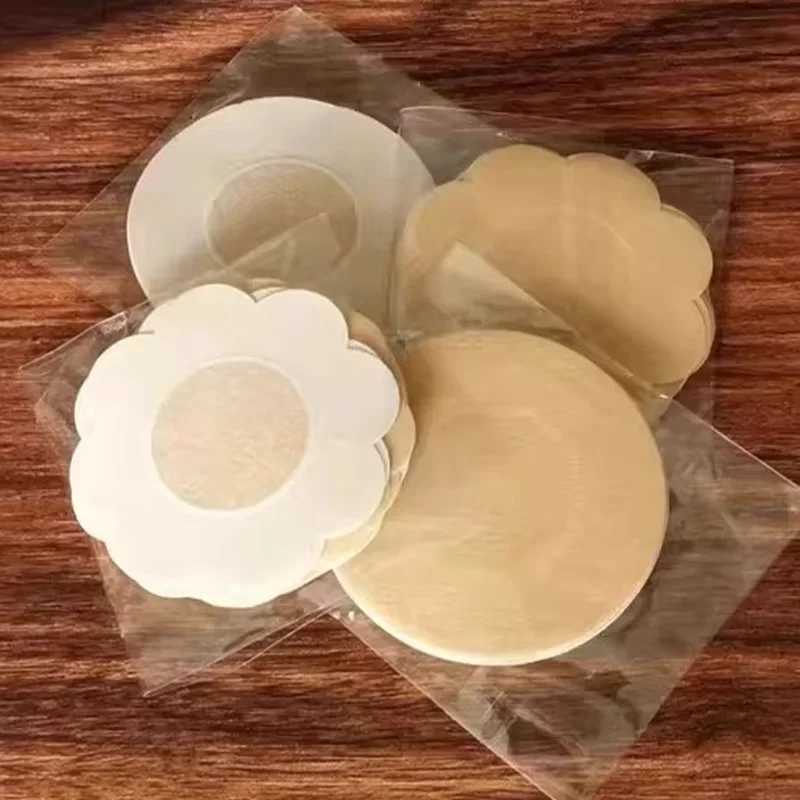 Disposable Round Shape Breast Patch Seamless Nipple Cover Stickers Breathable Self-adhesive New Summer Women Intimates W250624