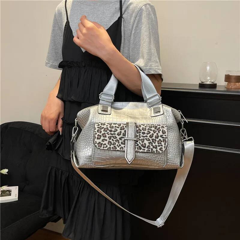 high-quality Fashion ladies PU new travel Boston shoulder crossbody handbag tote bag designer bags sac