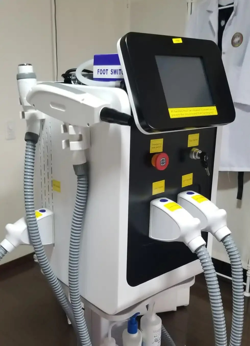OPT IPL Multifunctional Epilation Tattoo Pigment Removal Machine For Facial Vessels Wrinkles Freckles and Remove Hair IPL Laser