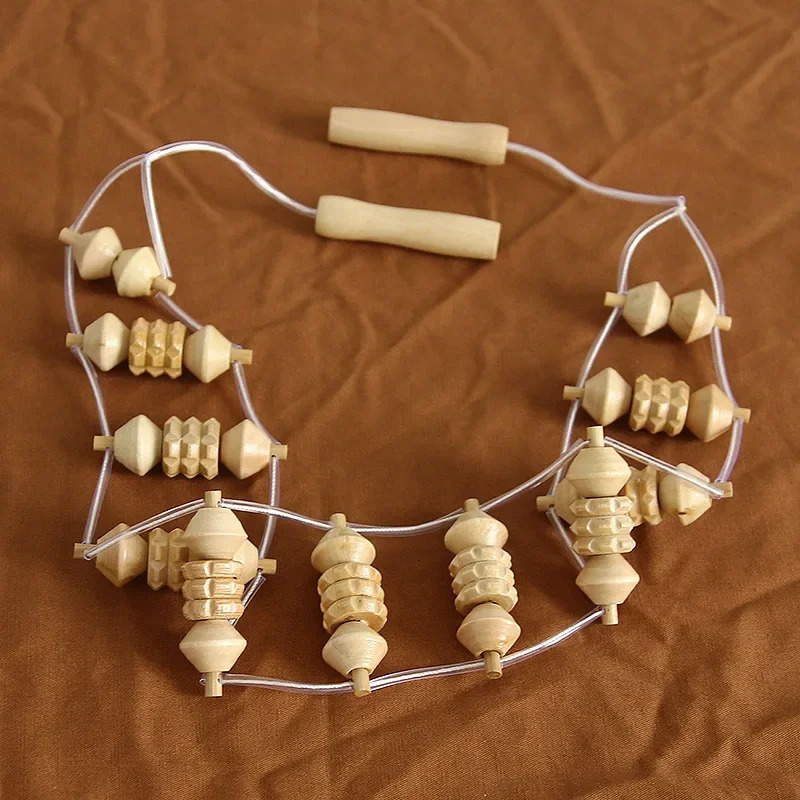 Wooden Massage Tools Lymphatic Massage Maderotherapy AntiCellulite Deep Tissue Body Massager Roller Wheel Wooden Massage Tools 250619