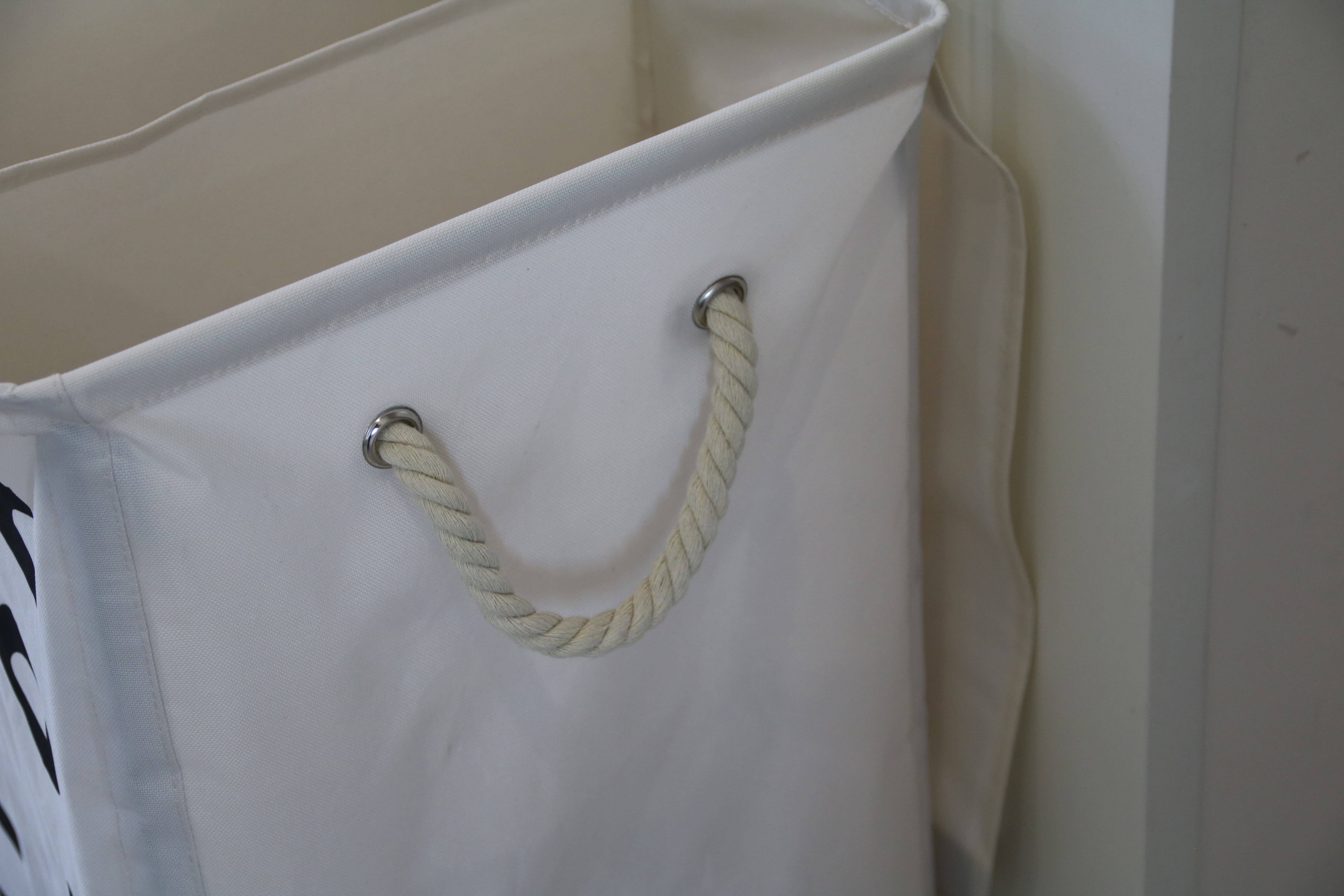 Multi functional large capacity foldable dirty clothes basket with wheels ,cheap and useful tools.