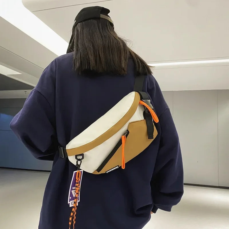 Chest Rig Bag Women Fanny Pack Streetwear Chest Bags Multi-function Unisex Nylon Hip Hop Waist Bag Phone Pocket Fanny Pack Men 250623