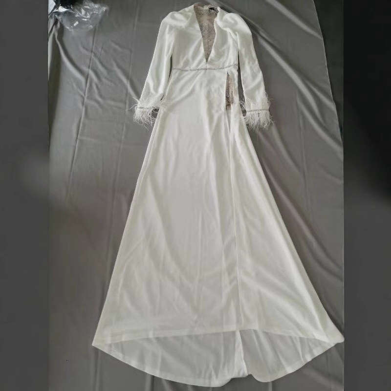 2025 Women's New Style Sequin Single Shoulder V-neck Evening Dress