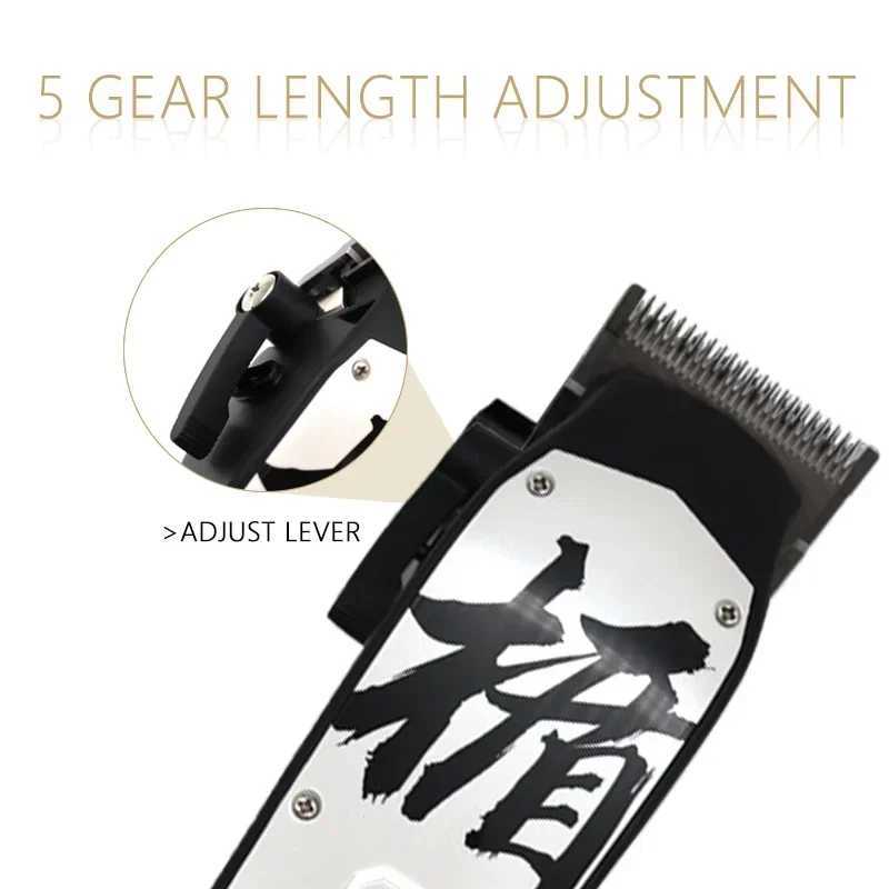 Madeshow M10 M11 Professional Oil Head Hair Clipper Hair Cutter Titanium Plated Ceramic Blade 7000rpm Hair Salon Trimmer XJ250624