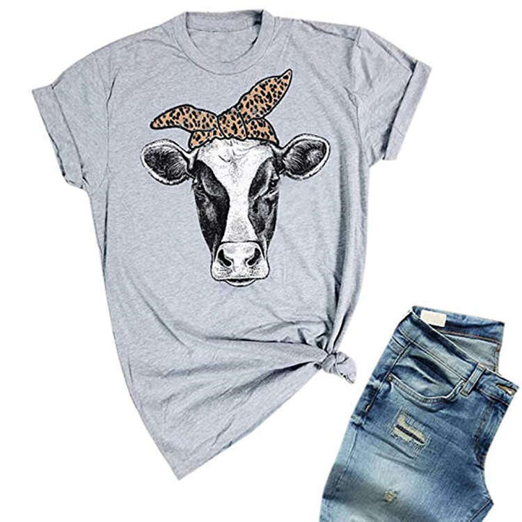 T-Shirt New Autumn Women's Short Sleeve Top B5