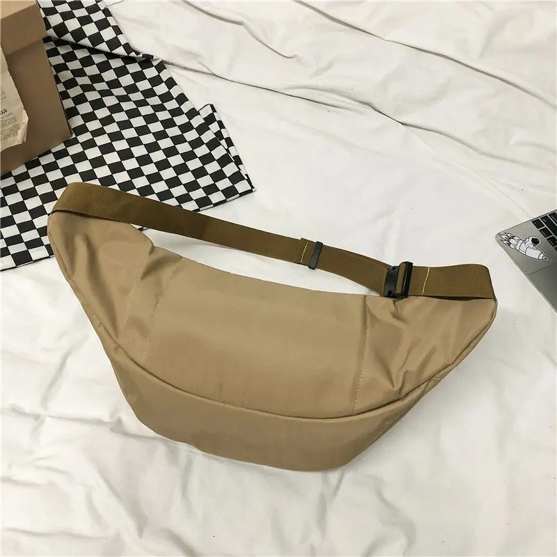 Nylon Waist Belt Bag Fanny pack Unisex Hip-hop Crossbody Chest Bags High Capacity Waist Bag Street Trend Waist pack Phone pack 250623