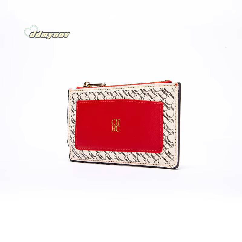 Multicolour Multi Fashion Classic Style 2024 Unisex Wallet PC Material Business Office Commuter Portable Card Case ddmynov