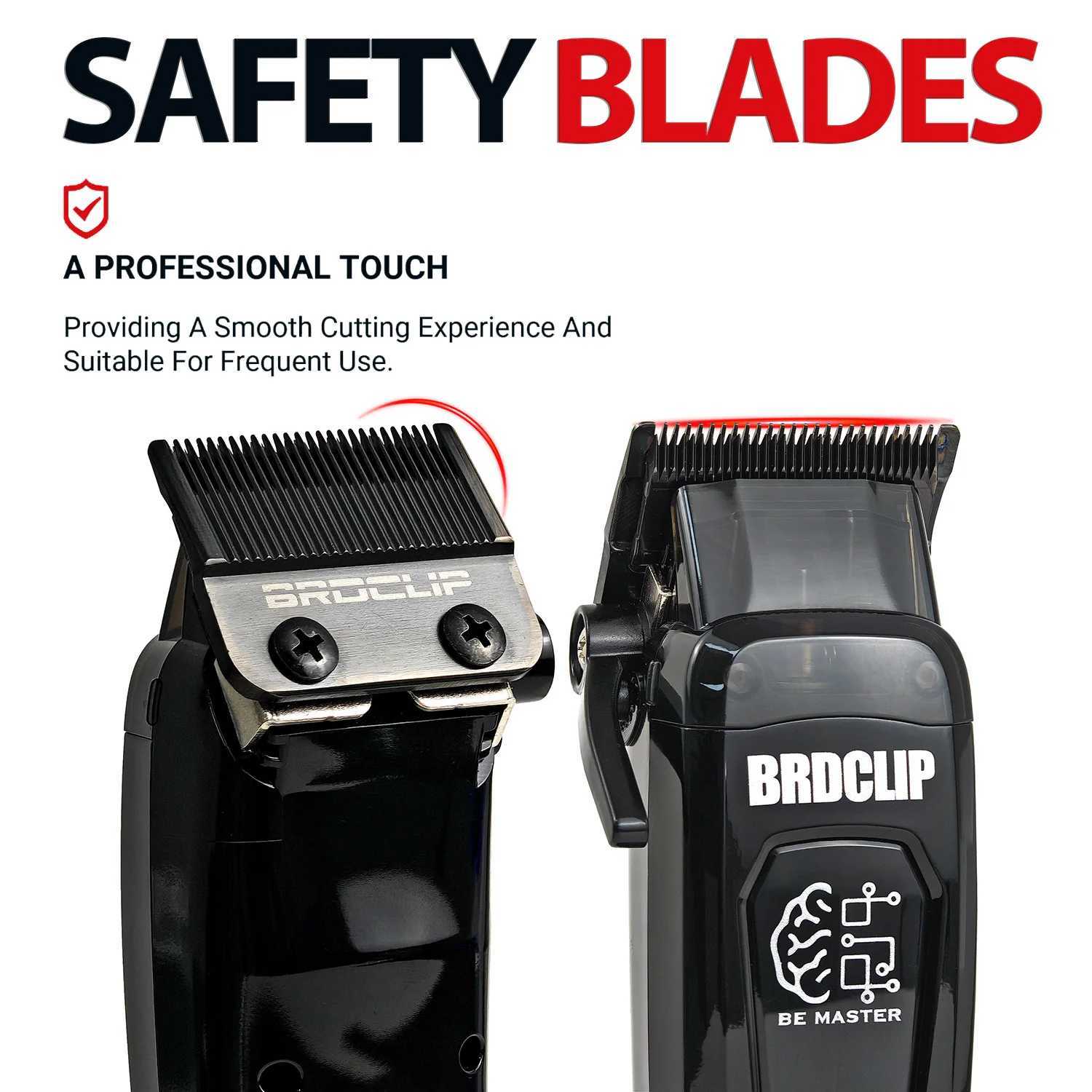 BRDCLIP Professional Electric Hair Clipper BRD 106 Hair Trimmer for Men 7500RPM with Base 5-adjusted DLC Blade Barber Machine XJ250624