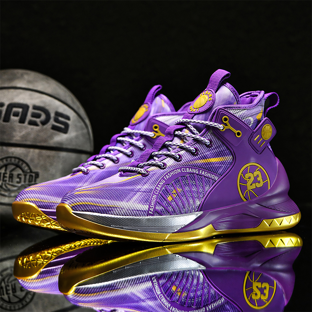 8201-Basket Shoes Sports, Breathable and Non-slip, Running Shoes, Fashion Sports Basketball Shoes, Free Running Confident Fly Me