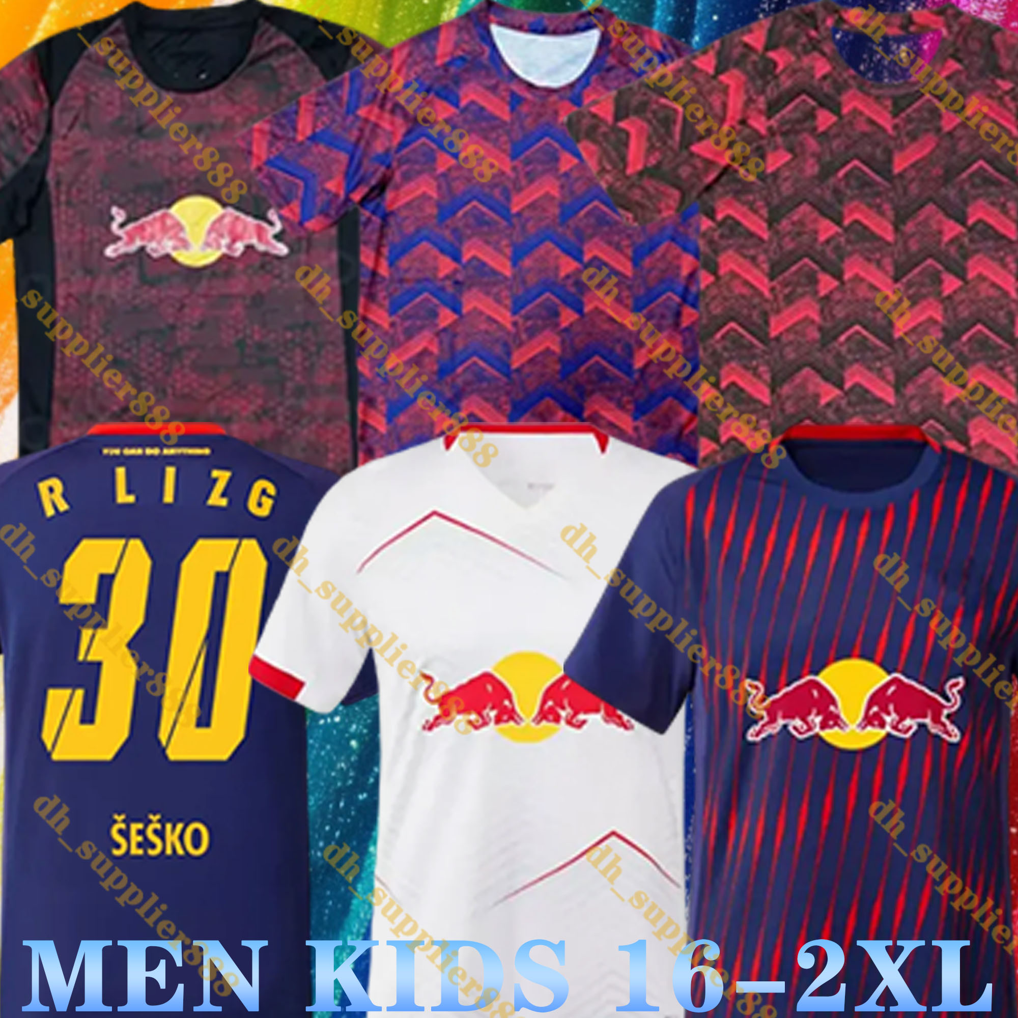 24 25 26 RB Leipzig Sesko Soccer Jerseys SESKO OPENDA GEERTRUIDA HAIDARA POULSEN NUSA HOME AWAY XAVI KLOSTERMANN VERMEEREN RAUM 2025 2026 Men kids kit Football shirt