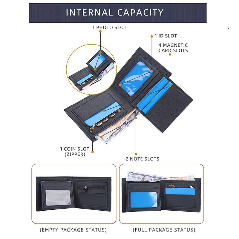 Short Men Wallets Zipper Coin Pocket Crocodile Pattern Men's Wallet Luxury Card Holder PU Leather Classic Male Purse ddmynov