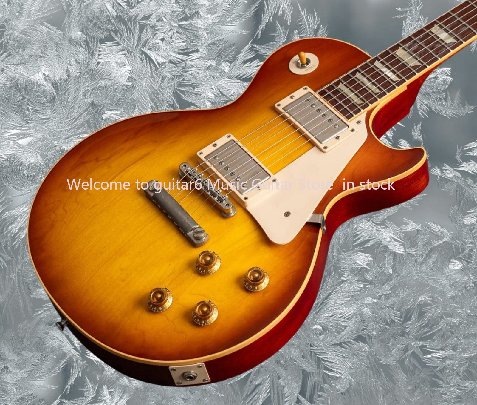 hot 1958 Paul 58 hotVOS electric guitar Mahogany body, fingerboard, rosewood 123