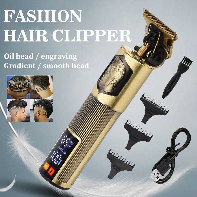 USB Charging Vintage Hair Clipper - Electric Hair Trimmer Portable Shaver for Professional Barbers Ideal Boyfriend Gift XJ250624