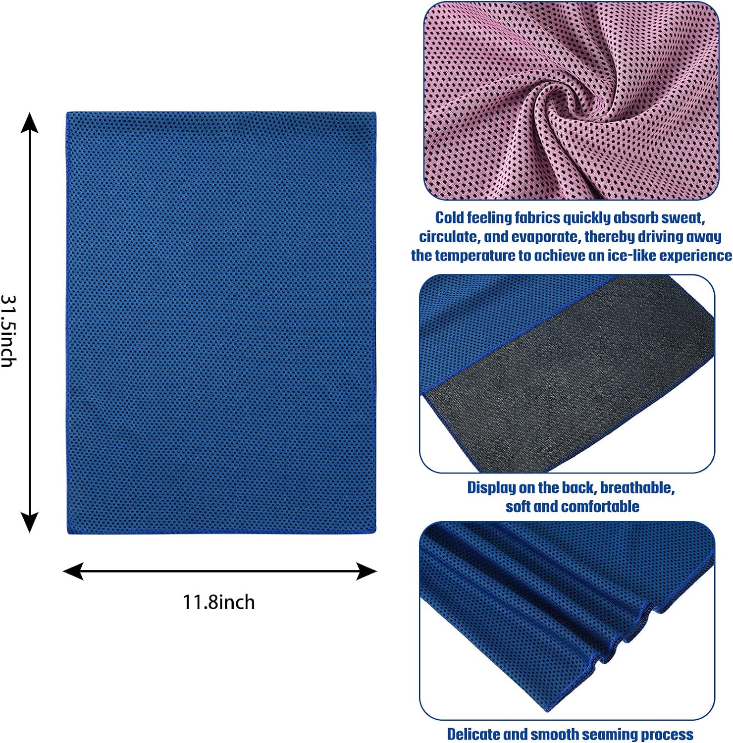 Hot Selling Quick Dry Super Absorbent Microfiber Cooling Sport Towel