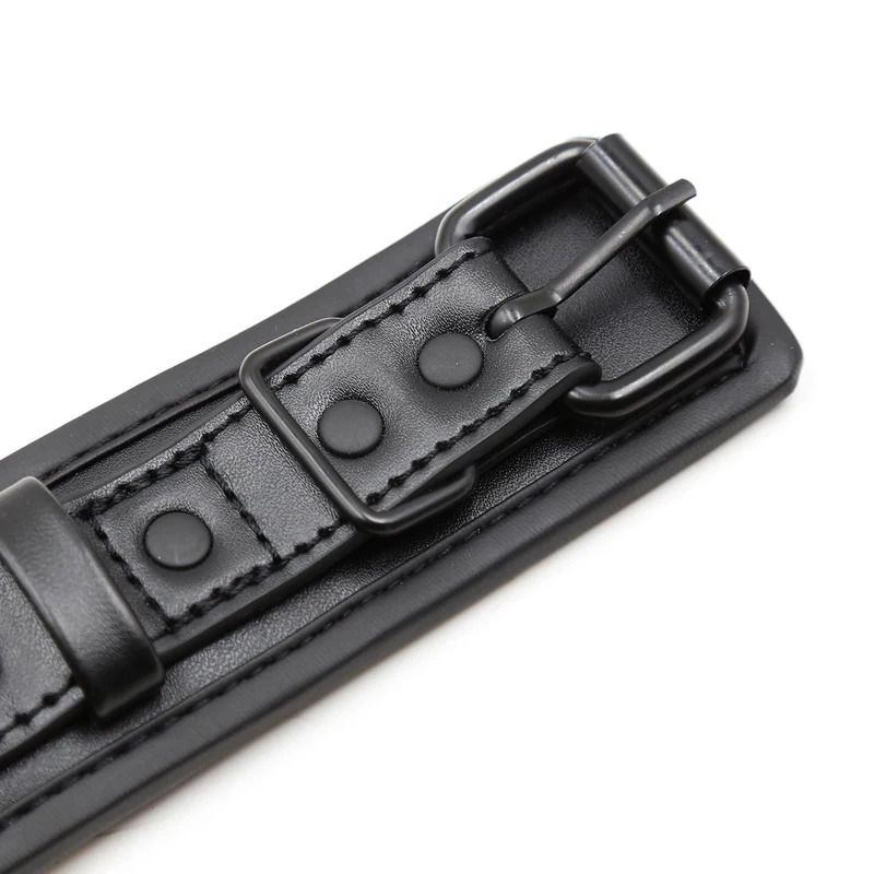 Sexy Adjustable Leather Handcuffs For Sex Toys For Woman Couples Hang Buckle Link Bdsm Bondage Accessories 250624