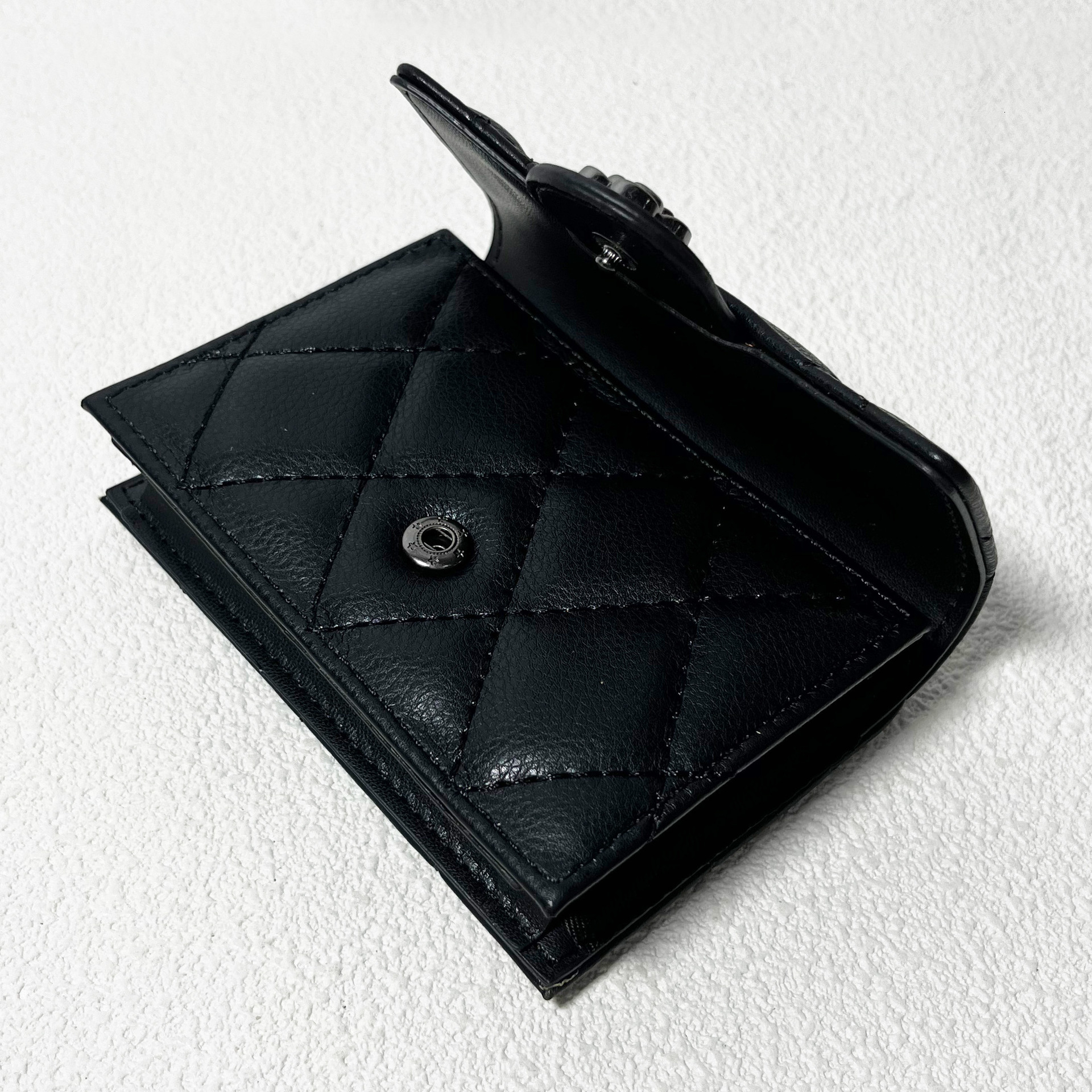 Designer Wallet New Wallet Men Unisex Storage Minimalist Classic Canvas Wallet Magnetic Zipper Brown White Cash Compartment ID Window Credit Card Hold