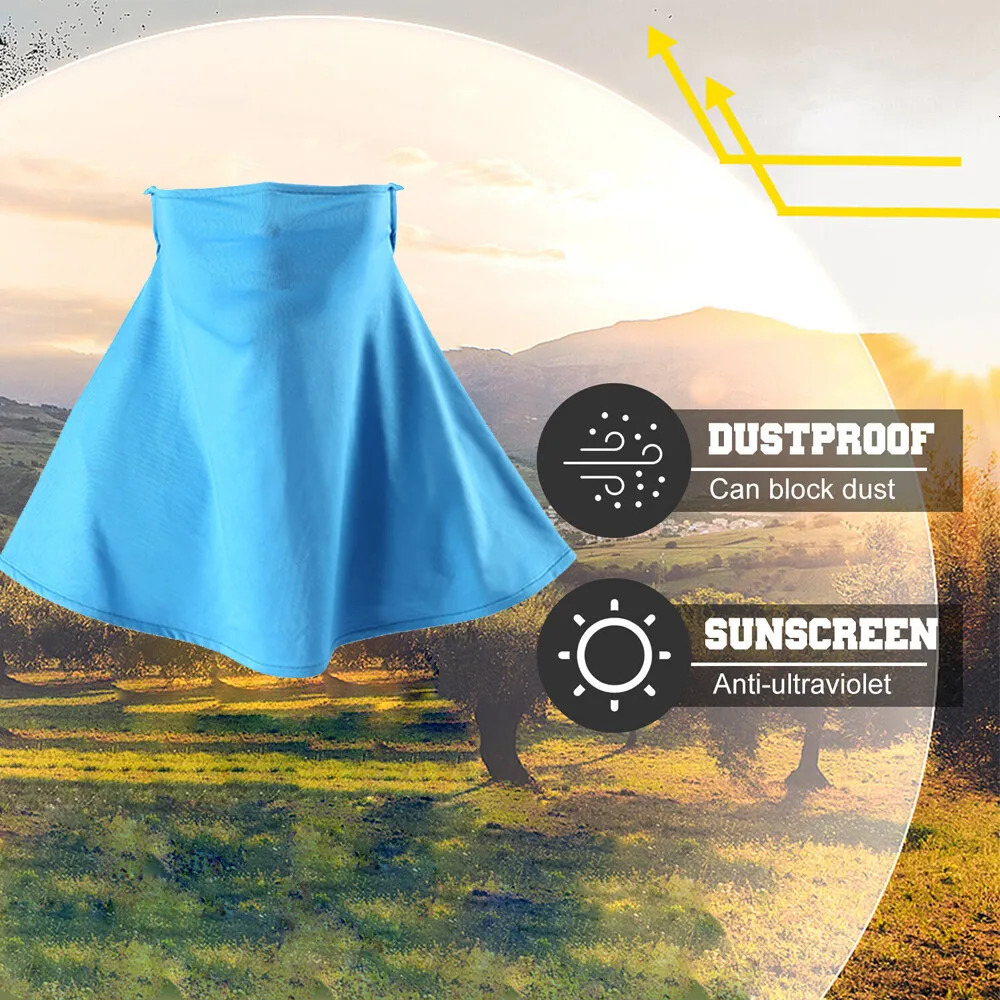Face Scarf Neck Gaiter UV Sun Protection Hood Face Cover for Men Women Cycling 250624