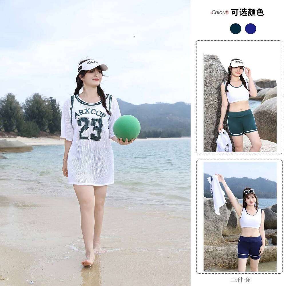 Hot Sale Of The Season New Women's Bikini Swimsuit Slimming Sexy Student Conservative Style Separate Design Cover-Up Attractive