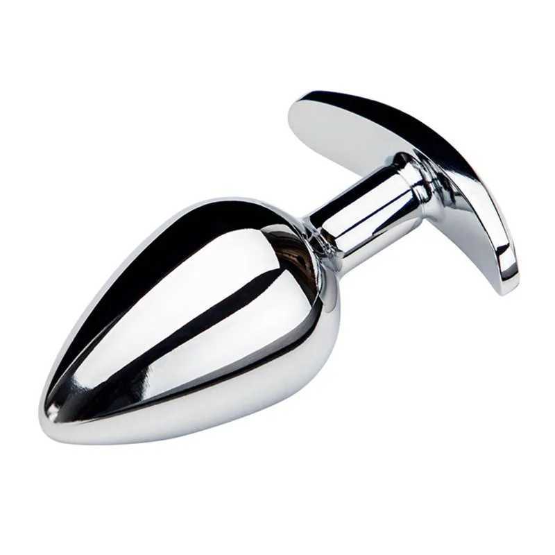 Metal Anal Butt Plug for Sex Toys Annal Extreme Crystal But Buttplug Woman Prostate Massager Stimulator Sexy Adult Toys for Men Gay W250624