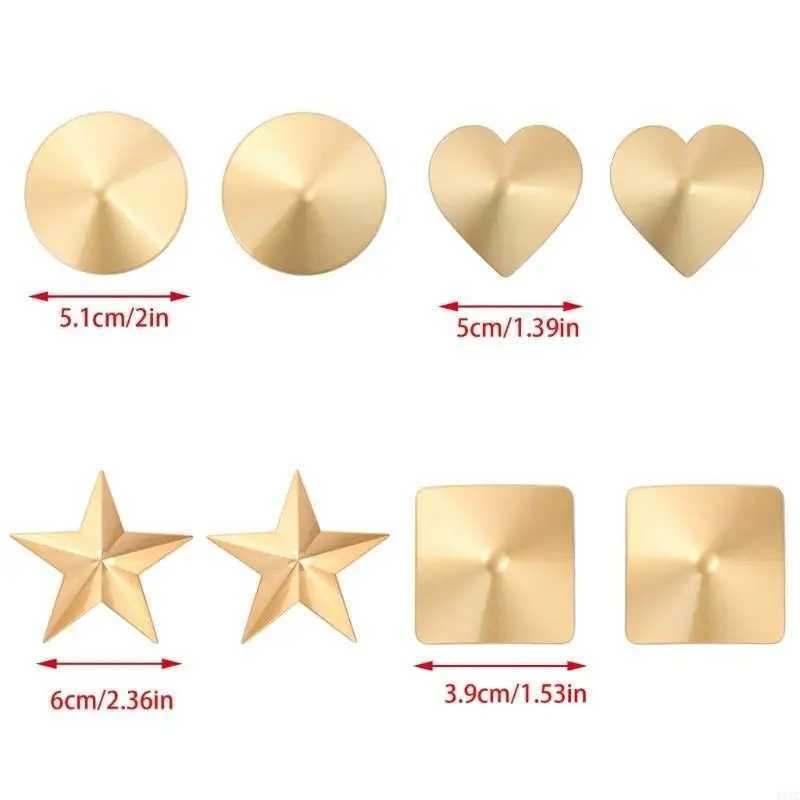Metal Nipple Cover Reusable Self-Adhesive Breast Pasties Womens Breast Y1ACW250624