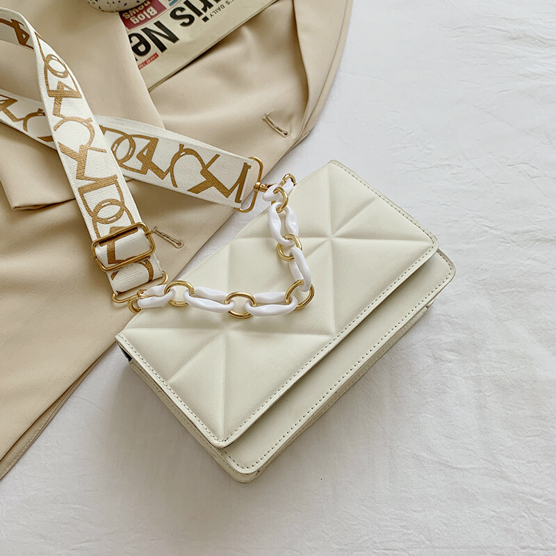 Top brand high-quality new free designer bag cross-border new grid chain Korean version simple luxury high-end single shoulder crossbody bag new free 