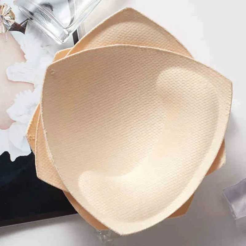 2/6pcs Sponge Push Up Pads Women Swimsuit Bikini Invisible Enhancer Removeable Padding Inserts Cups Chest Cup Pads Accessories W250624