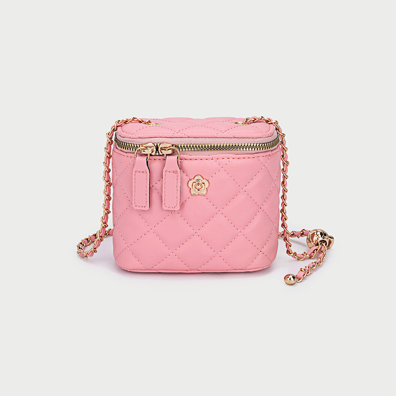 New Black and Gold Color Chain Camellia Quilted Women's Shoulder Crossbody Bag designer bags