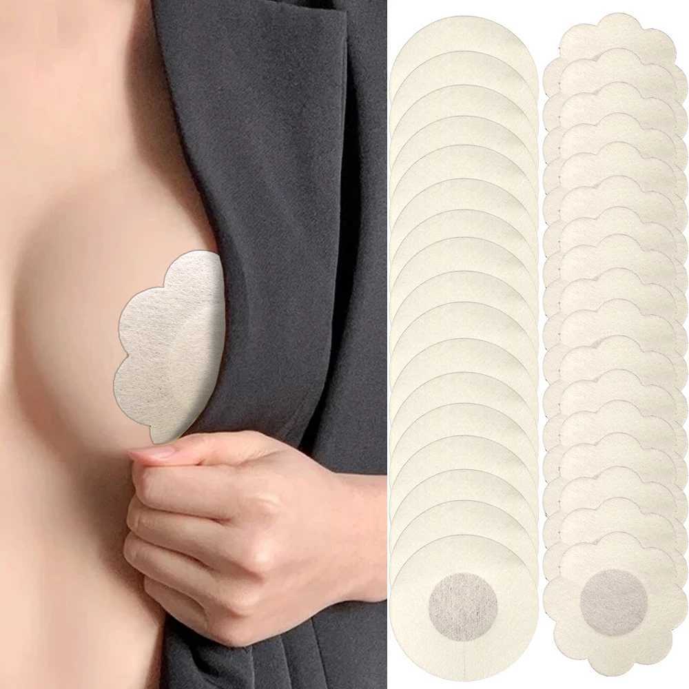60/300Pcs Invisible Womens Nipple Cover Stickers Non-woven Breast Lift Tape Pasties Self-Adhesive Bra Padding Chest Paste Patch W250624