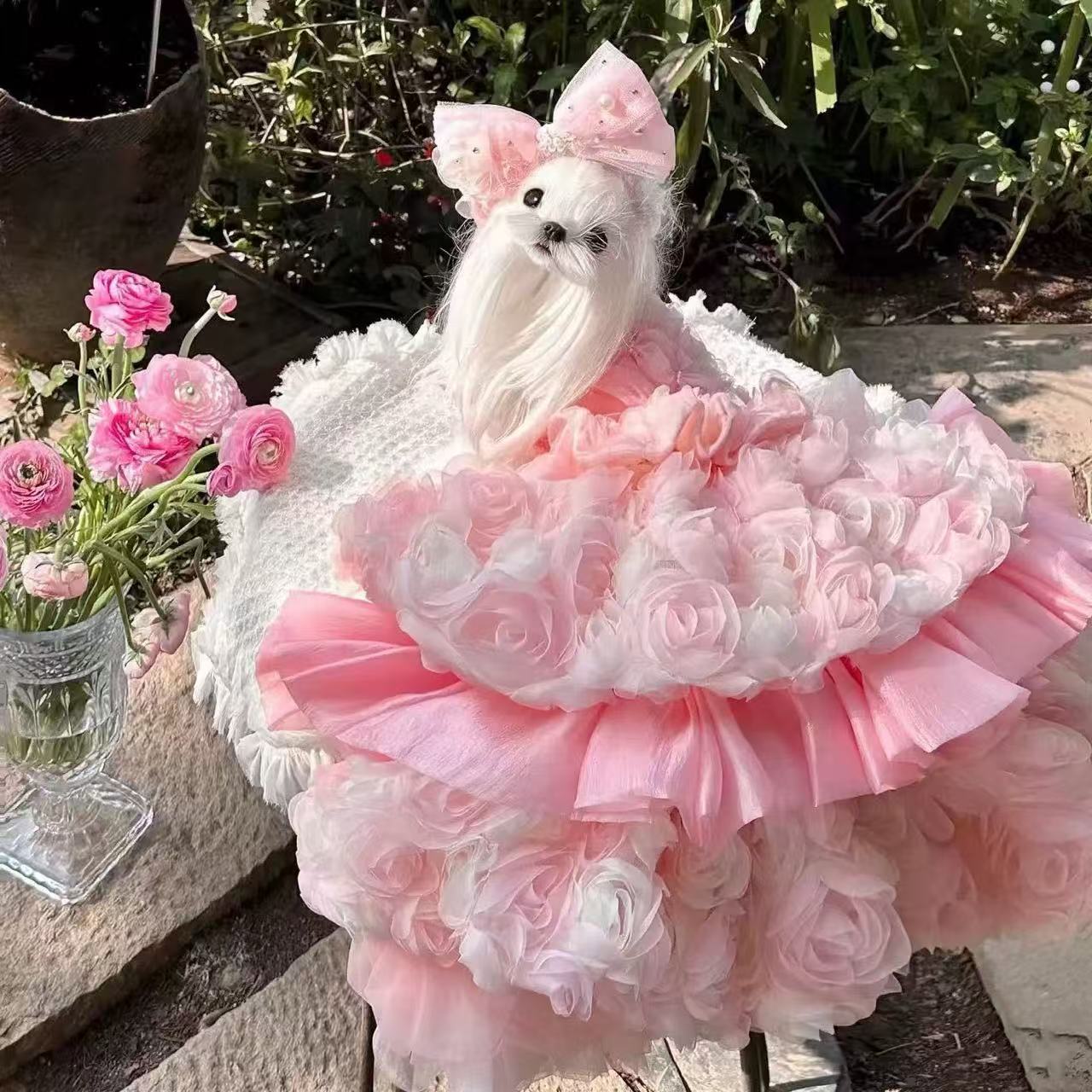 T541 Pet heavy industry dress skirt wedding dress photo wedding dedicated