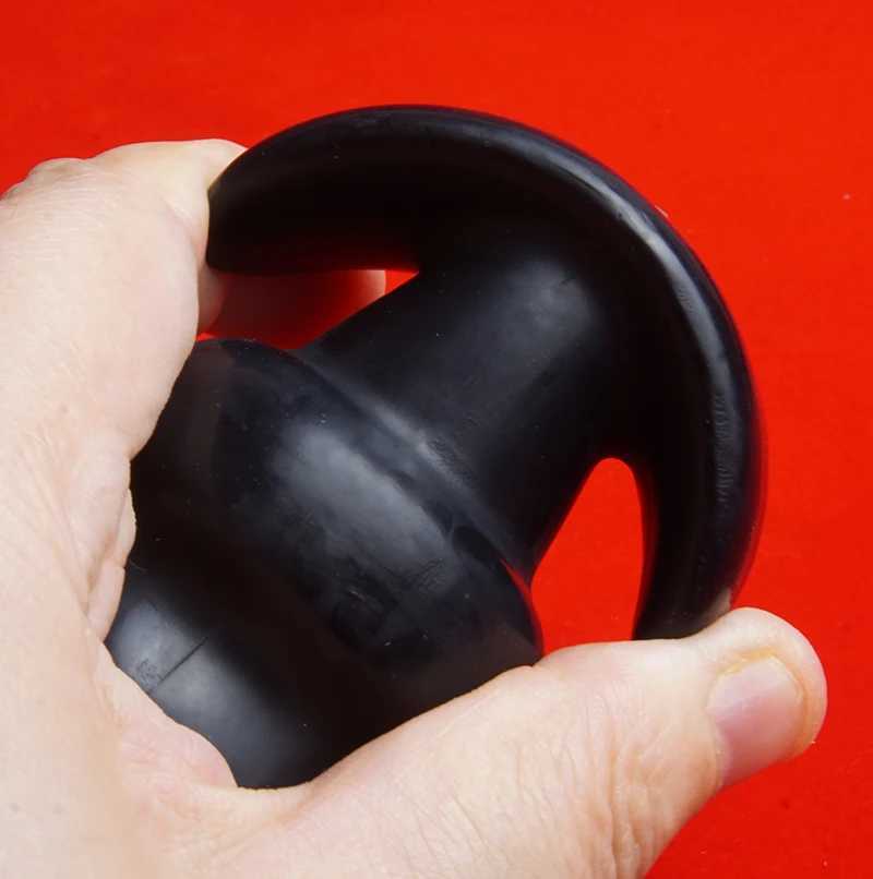 Electrosex Electrostimulator Anal Butt Plug Estim E-stim Hollow Core Buttplug Electro BDSM Anus Dilator Electric Shock Sex Toys W250624