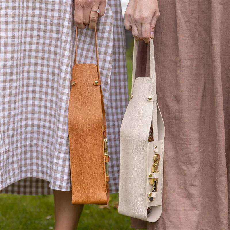 Hot Selling Tote Holder Champagne Bags With Handle Liquor Bottle Carrier Carry-On Pouch Travel Bag For Wine Designer Bags