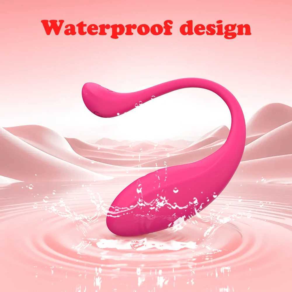 APP Vibrating egg 9-speed vibrating female vaginal vibrator stimulator Wireless remote control Adult female sex toy W250624