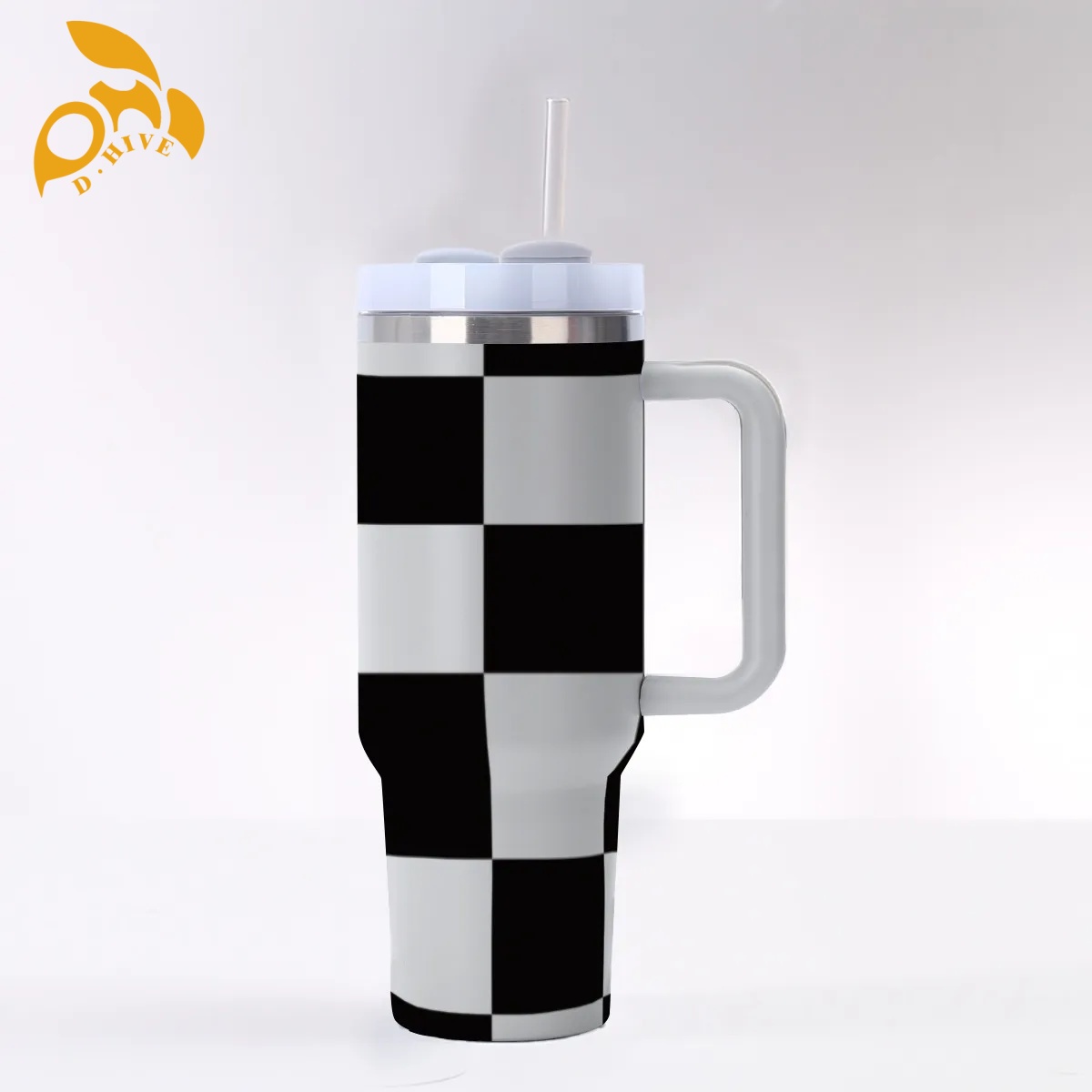free shipping of customized 40 oz Tumbler With Handle Leak-proof Beautiful appearance Durable atttractive