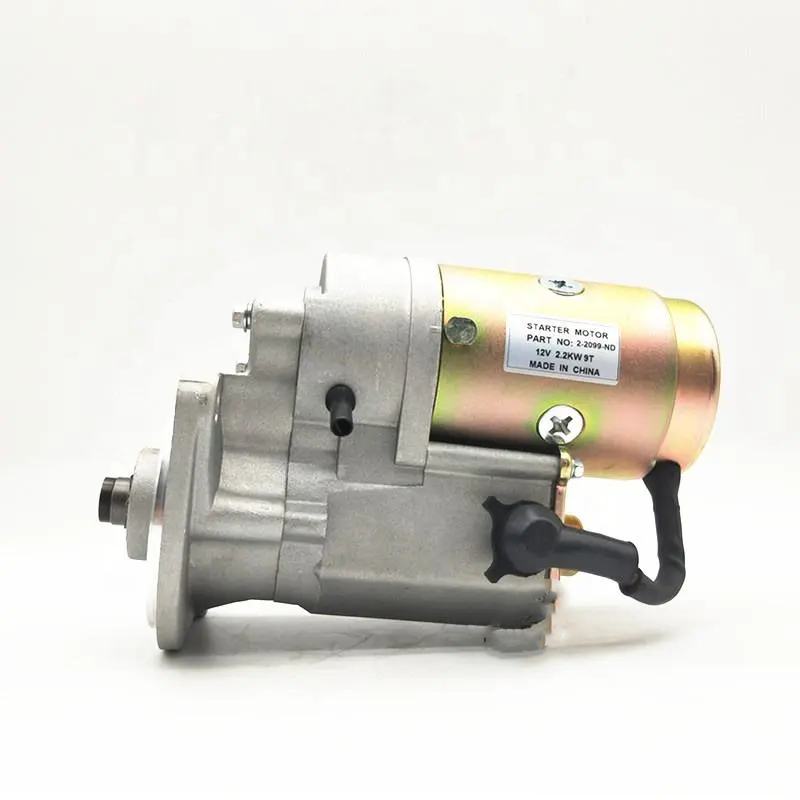 Starter Motor 2-2099-ND for Engine 12V 9T 2.2KW