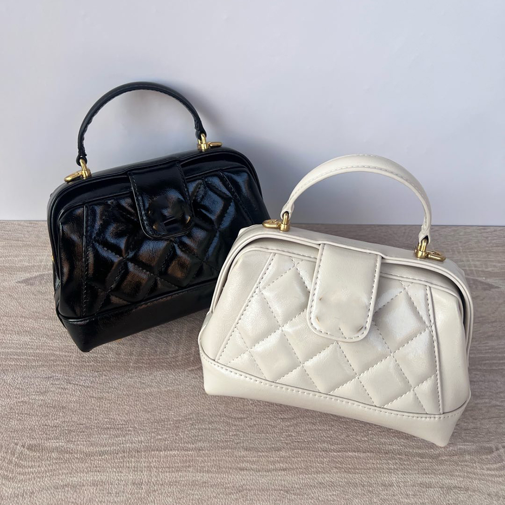 Designer Women Lady Vintage Evening Shoulder Bag Box Plaid Pattern C Phone Storage Case with Handle VIP GIFT