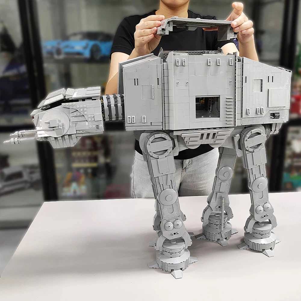 UCS Land transport battle robot AT-AT set moc Building Block bricks star model toy set gifts kids world Christmas 6096pcs 67110 R250624