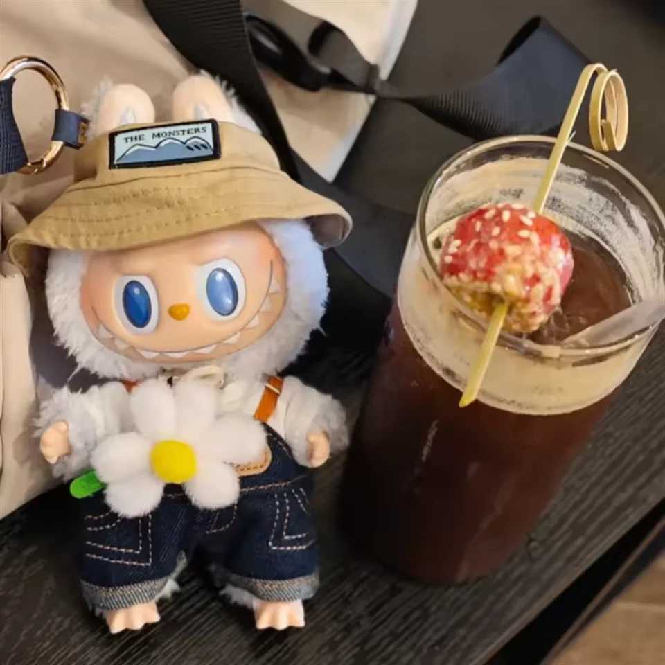 New For Labubu The Monsters Doll Blind Box Heart-Moving Macaron Kawai Anime Figures Guess Bag Hanging Pendant Xmas Birthday Gift Y250624