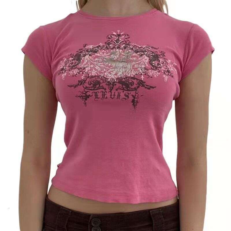 Spring New "Multiple Colors And Sizes" Printed Women's T-Shirt B5