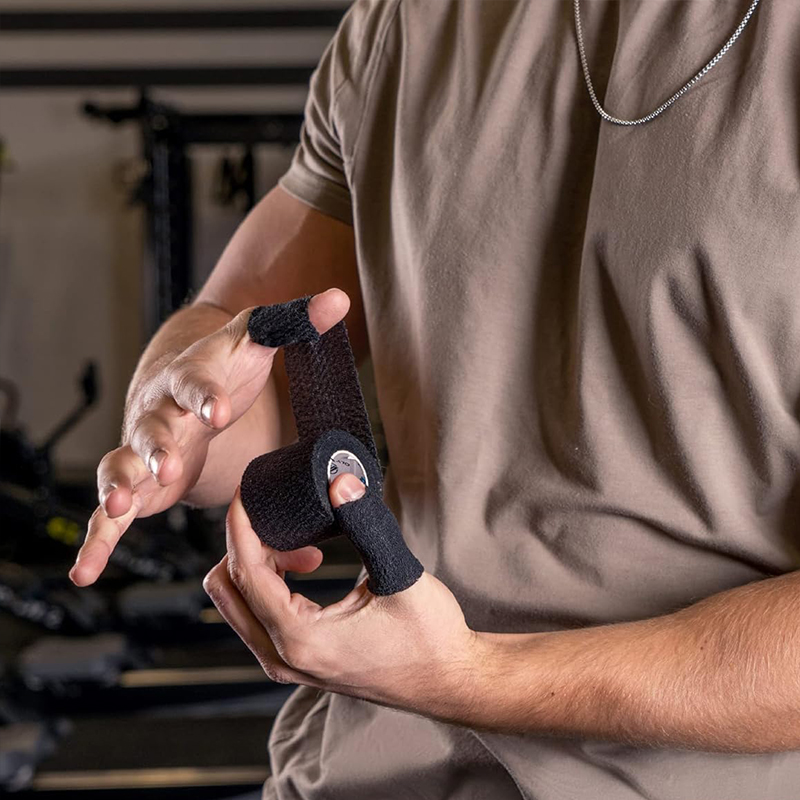 High Elasticity Weightlifting Tape Strong Grip Wrist Hand Support Suitable for Weightlifting Training
