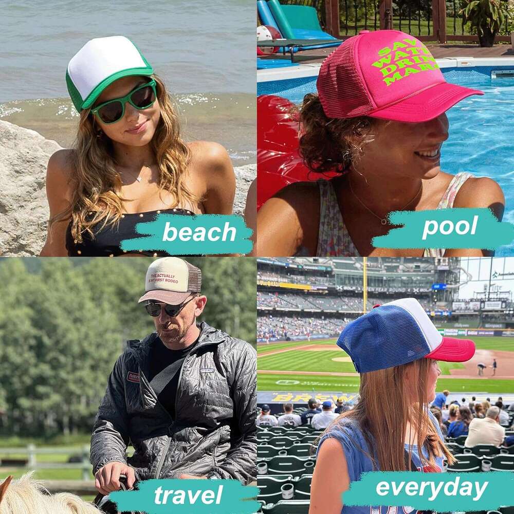 Premium Mesh Snapback Trucker Hat Stylish Comfort for All - Patriotic, Humor & More