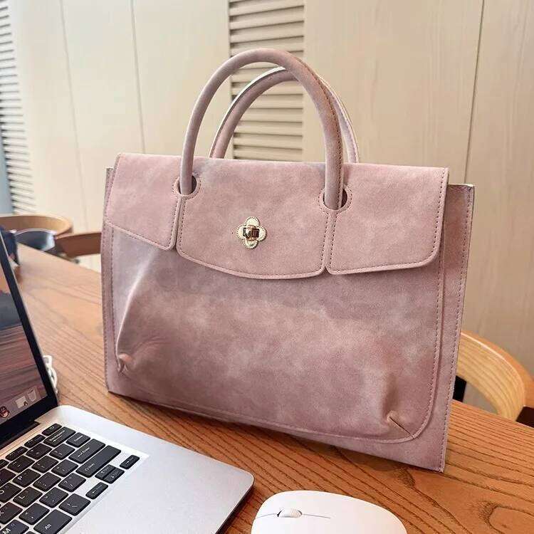 Luxury Designer bags Laptop bag women 2025 new model, suitable for Apple, Huawei, Lenovo, inner male bag, lightweight handbag