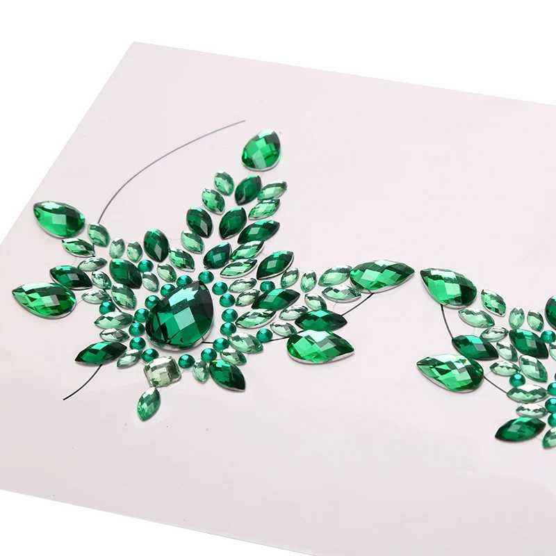 Nipple Cover Crystal Bra Stickers Adhesive Diamond Beads Breast Pasties Shiny Tattoo Sticker Accessories Pad W250624