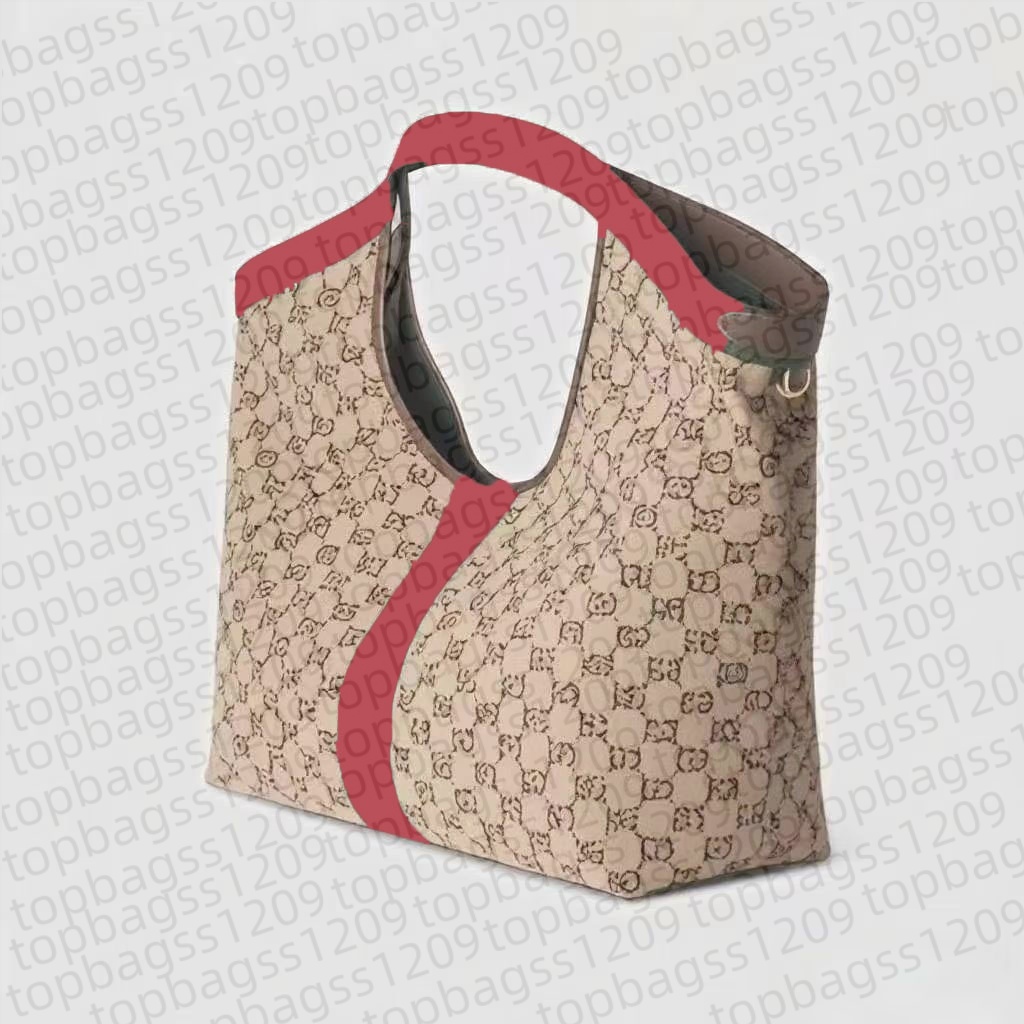 2025 New High-quality handbags Fashionable large-capacity shopping bags Webbing canvas shoulder bag Tote bag