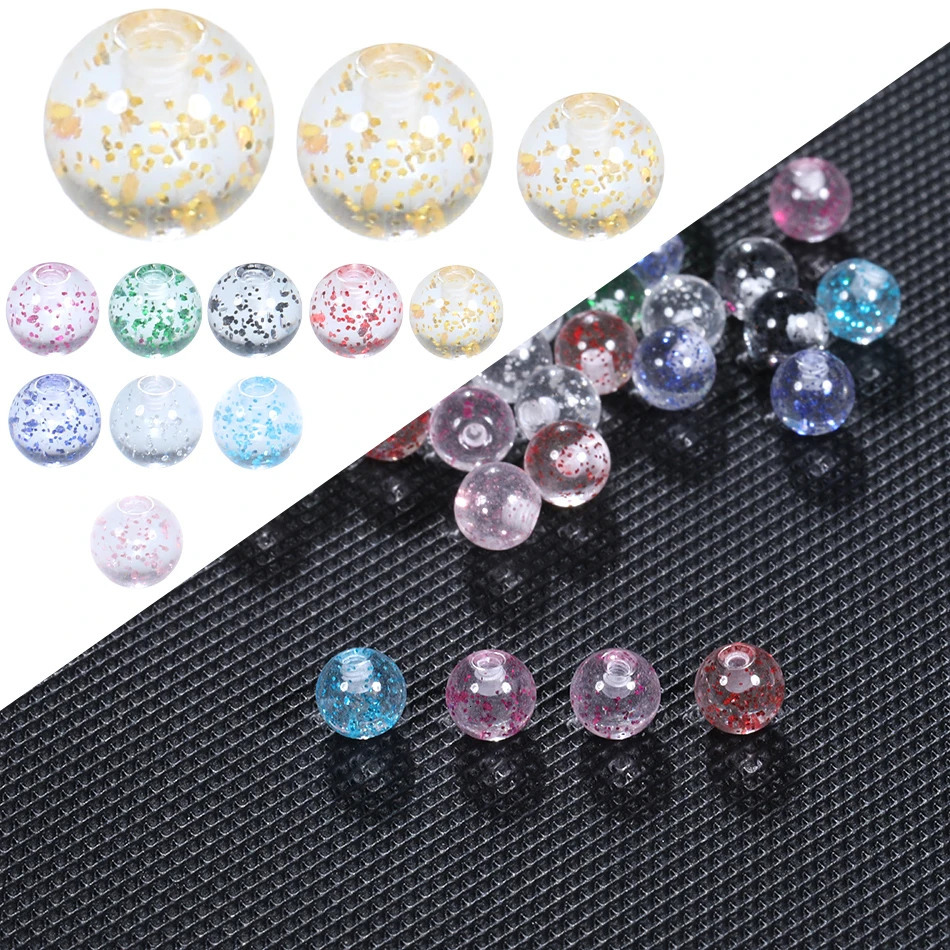 Wholesale Colorful Luminous Acrylic Replacement Ball Tongue Barbell Lip Ring Ear Belly Eyebrow Piercing Balls m 5mm 6mm Sexy 250613