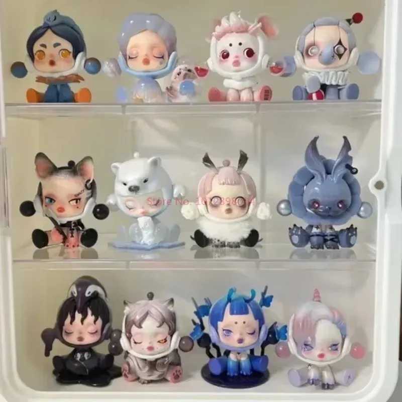 Hot Skullpanda The Mare Of Animals Series Action Figures Toys Anime Desktop Decoration Kawaii Model Doll Ornaments Kids Gift Y250624